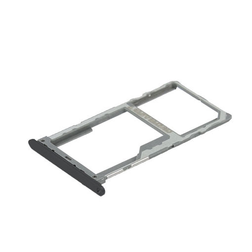 Picture of Single SIM  and SD Tray for Alcatel 6058 - Color: Black