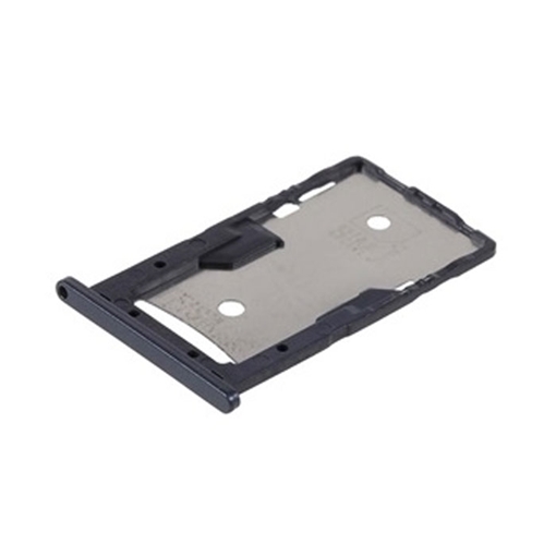 Υποδοχή κάρτας Dual SIM και SD Tray για Xiaomi Redmi 4A - Χρώμα: Μαύρο