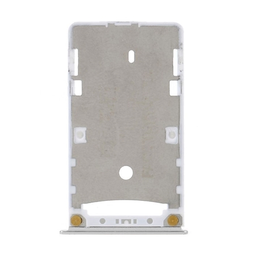 Υποδοχή κάρτας Dual SIM και SD Tray για Xiaomi Redmi 4 Pro - Χρώμα: Ασημί