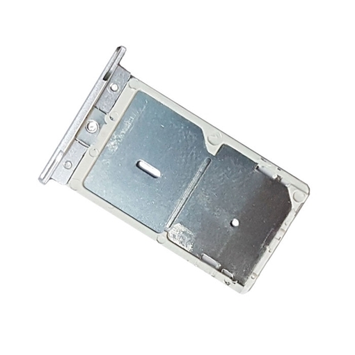 Υποδοχή κάρτας Dual SIM και SD Tray για Xiaomi Redmi Note 3 - Χρώμα: Ασημί