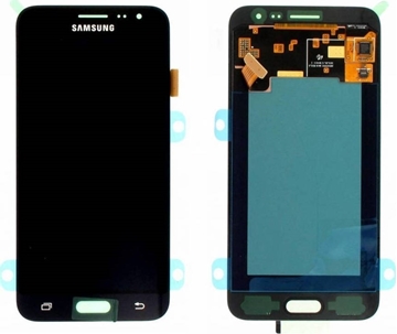 Εικόνα της Γνήσια Οθόνη LCD με Μηχανισμό Αφής για Samsung Galaxy J3 2016 J320F GH97-18414C - Χρώμα: Μαύρο
