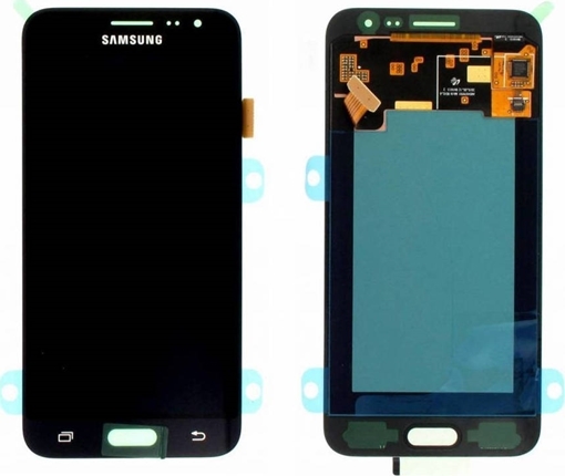 Γνήσια Οθόνη LCD με Μηχανισμό Αφής για Samsung Galaxy J3 2016 J320F GH97-18414C - Χρώμα: Μαύρο