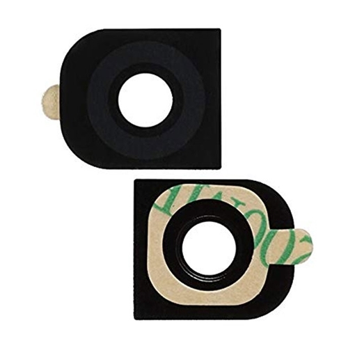Τζαμάκι κάμερας (camera lens) με Πλαίσιο για LG G2 - Χρώμα: Μαύρο