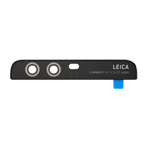 Τζαμάκι κάμερας (camera lens) Upper με Πλαίσιο για Huawei P9 - Χρώμα: Μαύρο