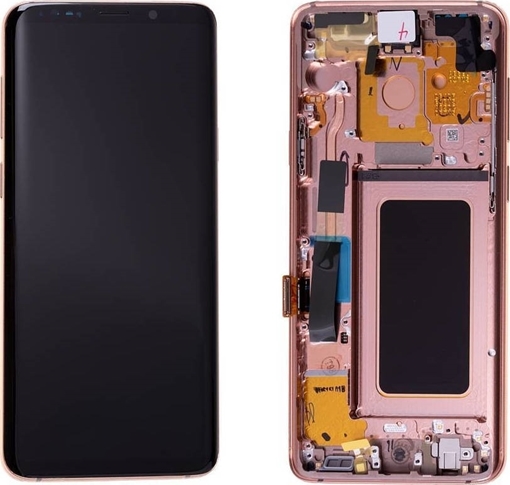  Γνήσια Οθόνη LCD με Μηχανισμό Αφής για Samsung G965F Galaxy S9 Plus - Χρώμα: Χρυσό