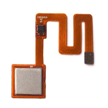 Εικόνα της Αισθητήρας Δαχτυλικού Αποτυπώματος / Fingerprint Sensor Flex για Xiaomi Redmi Note 4 - Χρώμα: Ασημί