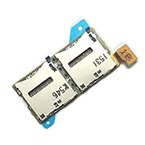 Καλωδιοτανία Υποδοχής Κάρτας Sim Δίκαρτο / Dual Sim Card Tray Holder Flex για Sony Xperia T2