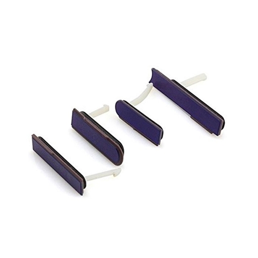Picture of Plastic Flap Covers Set 4In1 for Sony Xperia Z - Color: Purple