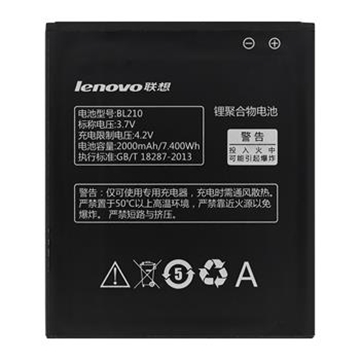 Picture of Battery Lenovo  BL210 for S820/S820E/A750E/A770E/A656/A766/A658T/S650/A526/A536 - 2000mAh