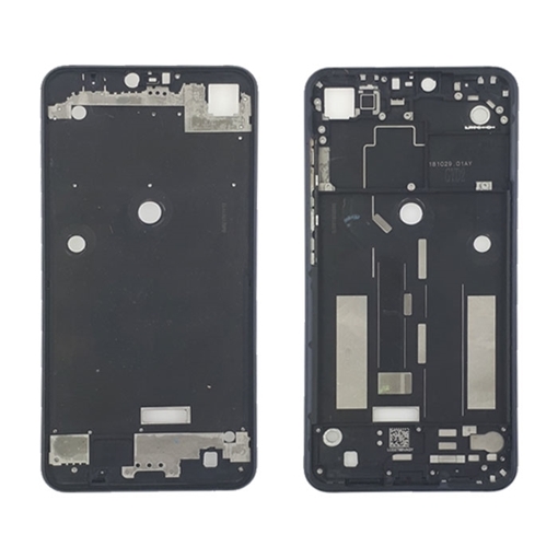 Μπροστινό Πλαίσιο Οθόνης Front LCD Frame για Xiaomi Mi 8 Lite - Χρώμα: Μαύρο