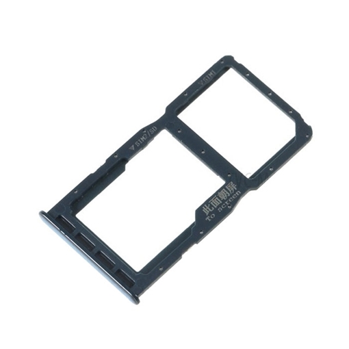 Υποδοχή Κάρτας Dual SIM και SD  (SIM Tray) για Huawei P30 Lite  - Χρώμα: Μαύρο