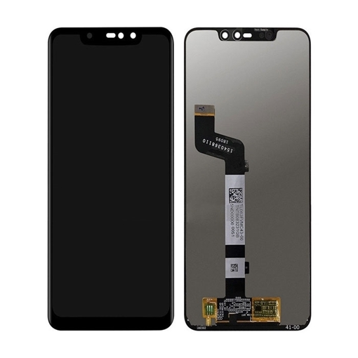 OEM Οθόνη LCD με Μηχανισμό Αφής για Xiaomi Redmi Note 6 Pro - Χρώμα: Μαύρο