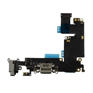 Picture of Charging and Audio Jack Flex for iPhone 6G - Color: Black