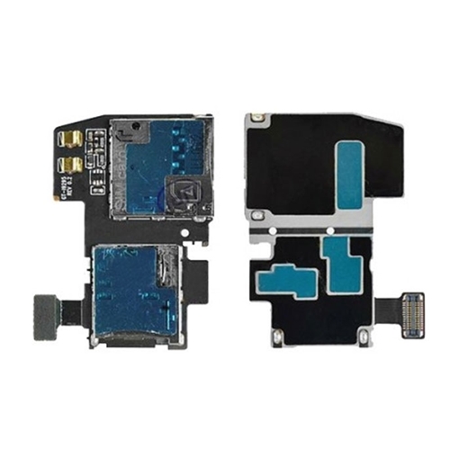 Καλωδιοταινία Υποδοχής Κάρτας Sim Και Κάρτας Μνήμης Sim and SD Flex για Samsung Galaxy S4 Active I9295