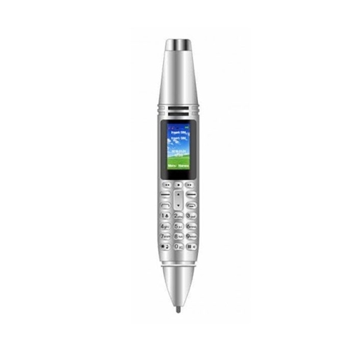 Hope AK007 6 σε 1 Κινητό Phone Pen/Flashlight/MP3/MP4/Photography/Recording - Χρώμα: Ασημί