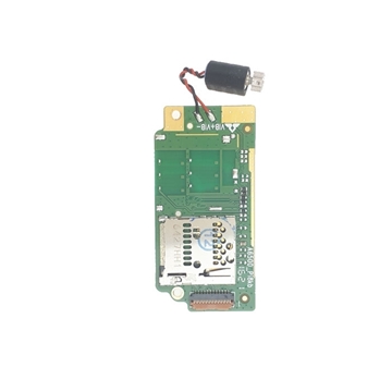 Εικόνα της Πλακέτα Υποδοχής Κάρτας Sim Μονόκαρτο και Μηχανισμός Δόνησης / Single Sim Card Tray Holder and Vibrating Motor Board για Lenovo Tab 2 A10-30