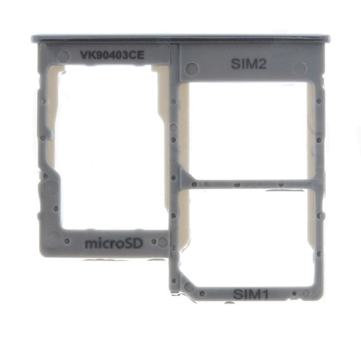 Picture of SIM Tray Dual SIM and SD for Samsung Galaxy A40 A405F - Color: White
