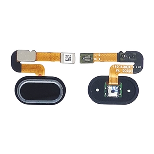 Καλωδιοταινία Κεντρικού Κουμπιού / Home Button Flex για Meizu M6 - Χρώμα: Μαύρο