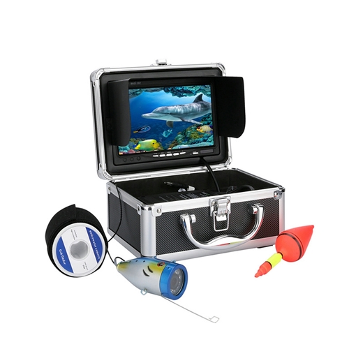 Picture of Fish Finder 7" Inch 1000tvl Underwater Fishing Video Camera Box Smart Recording Optical Tracking Instrument Fisherman Partner