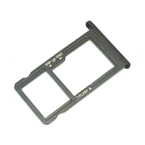 Υποδοχή Κάρτας Dual SIM και SD Tray για Coolpad Torino R108 - Χρώμα: Μαύρο