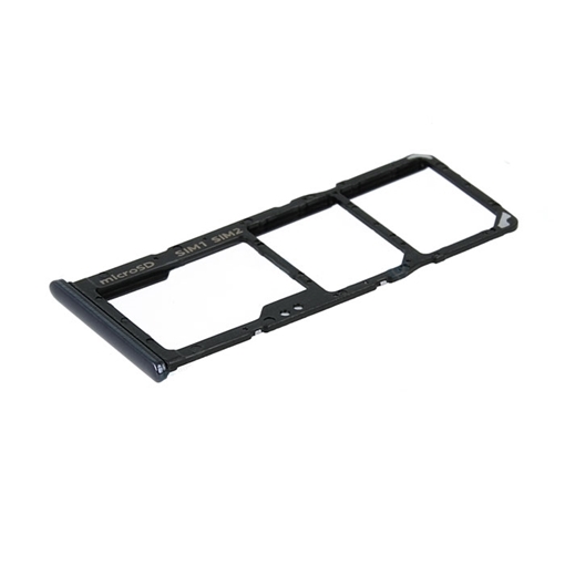 Picture of Dual SIM and SD Card Slot (SIM Tray) for Samsung Galaxy A20 A205G /A30 A305F /A50 A505F - Color: Black