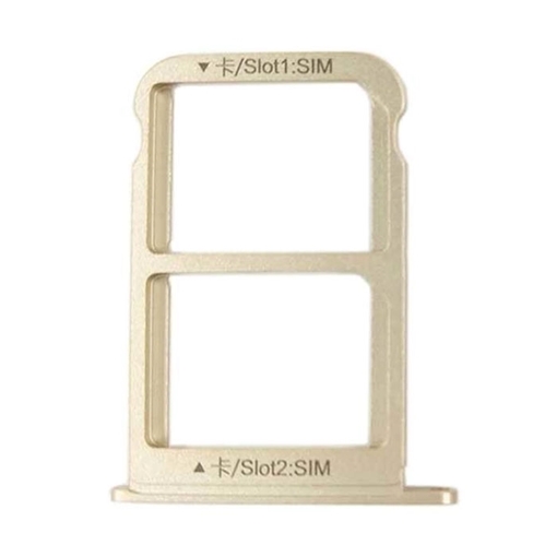 Υποδοχή Κάρτας Dual SIM Tray για Huawei Mate 9 Pro - Χρώμα: Χρυσό
