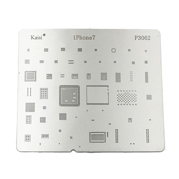 Picture of BGA Stencil P3062 Kaisi  for Reballing with different compatible types for iPhone 7