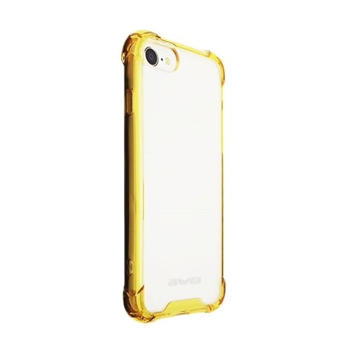 Θήκη Πλάτης Σιλικόνης Awei F-6 για Apple iPhone 7/8 - Χρώμα: Χρυσό