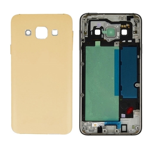 Picture of Back Cover for Samsung Galaxy A3 2015 A300F - Color: Gold