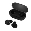 Bluetooth TWS-T110BT Ασύρματα Ακουστικά με Βάση Φόρτισης Wireless Twin Earbuds Stereo Headset with Charging Dock 400mAh - Χρώμα: Μαύρο