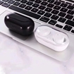 Bluetooth TWS-T110BT Ασύρματα Ακουστικά με Βάση Φόρτισης Wireless Twin Earbuds Stereo Headset with Charging Dock 400mAh - Χρώμα: Λευκό