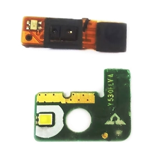 Πλακετάκι και Καλωδιοταινία Αισθητήρα Εγγύτητας / Proximity Sensor Board and Flex για Huawei Ascend Y530
