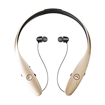 Bluetooth Tone HBS-900 Neckband Stereo Headset Ασύρματα Ακουστικά με Επεκτεινώμενο Καλώδιο - Χρώμα: Χρυσό