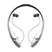 Bluetooth Tone HBS-900 Neckband Stereo Headset Ασύρματα Ακουστικά με Επεκτεινώμενο Καλώδιο - Χρώμα: Ασημί