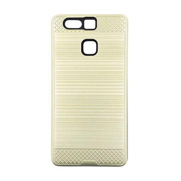 Θήκη Πλάτης Tough Brushed Cover για Huawei P9 - Χρώμα: Χρυσό