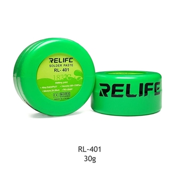 Εικόνα της RELIFE RL-401 30g Πάστα Συγκόλλησης με Μόλυβδο /  Soldering Paste 30g