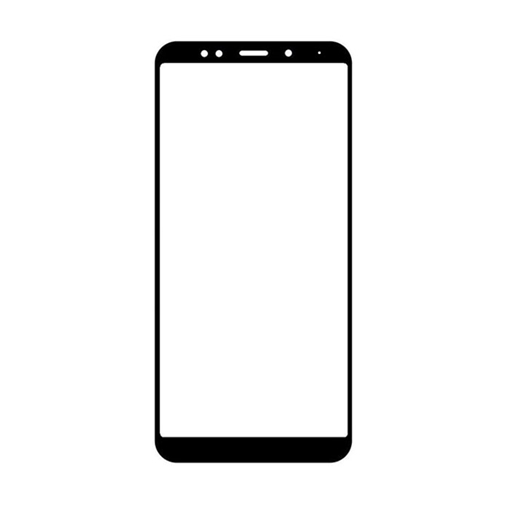Τζαμάκι οθόνης Lens για Xiaomi Redmi 5 - Χρώμα: Μαύρο