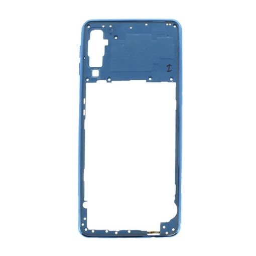 Picture of Middle Frame for Samsung Galaxy A7 2018 A750F - Color: Blue