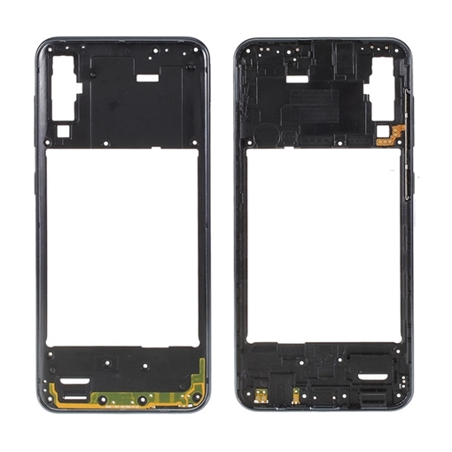 Μεσαίο Πλαίσιο με Καλωδιοταινία Middle Frame with Flex για Samsung Galaxy A50 2019 A505F - Χρώμα: Μαύρο