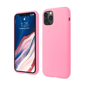 Θήκη Πλάτης Σιλικόνης για Apple iPhone 11 Pro - Χρώμα: Ροζ