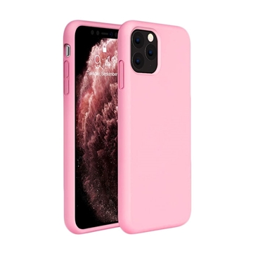 Θήκη Πλάτης Σιλικόνης για Apple iPhone 11 Pro Max - Χρώμα: Ροζ