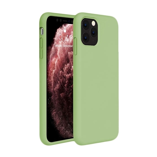 Θήκη Πλάτης Σιλικόνης για Apple iPhone 11 Pro Max - Χρώμα: Πράσινο