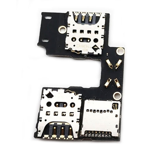 Πλακέτα Υποδοχής Κάρτας Sim και Κάρτας Μνήμης SD Δίκαρτο / Dual Sim and SD Card Reader Board για Moto G3 Xt1541