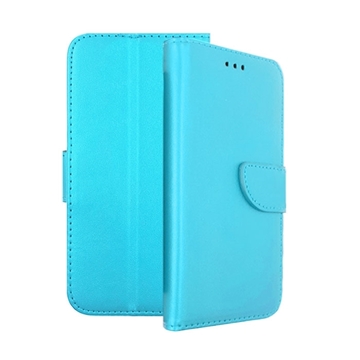 Θήκη Βιβλίο Stand Leather Wallet για Huawei Y5 2017/Y5 III/Y5 3/Y6 2017 - Χρώμα: Γαλάζιο