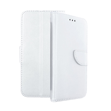 Θήκη Βιβλίο Stand Leather Wallet για Huawei Y5 2017/Y5 III/Y5 3/Y6 2017 - Χρώμα: Λευκό