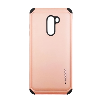 Θήκη Motomo Tough Armor για Xiaomi Pocophone F1 - Χρώμα: Χρυσό Ροζ