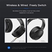 Bluetooth Awei A780BL Wireless Headphones Stereo Headset with Detachable Cable Ακουστικά με Αποσπώμενο Καλώδιο - Χρώμα: Γκρι