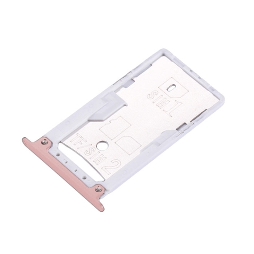 Picture of Dual SIM and SD Tray for Xiaomi Redmi Note 4 / Redmi Note 4X - Color: Rose