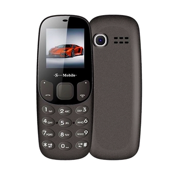 S-Mobile S331 Mini Κινητό Phone - Χρώμα: Μαύρο