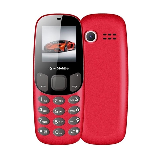 S-Mobile S331 Mini Κινητό Phone - Χρώμα: Κόκκινο